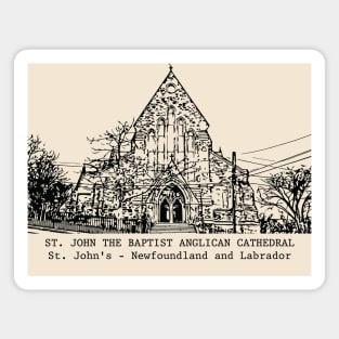 St. John the Baptist Anglican Cathedral - St. John's NL Magnet